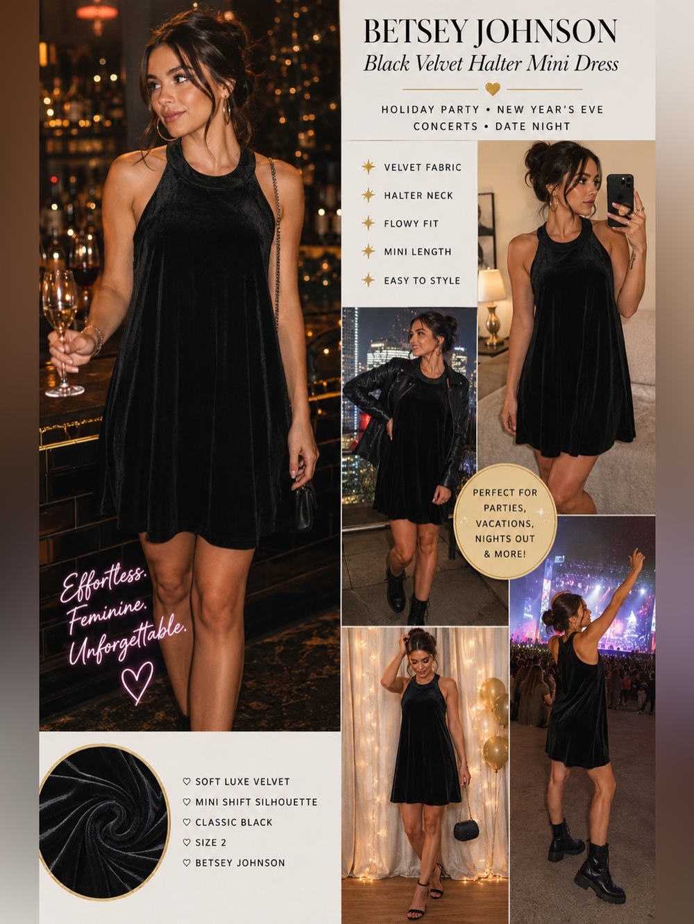 ✨ Flirty retro vibes with the PERFECT date-night silhouette ✨